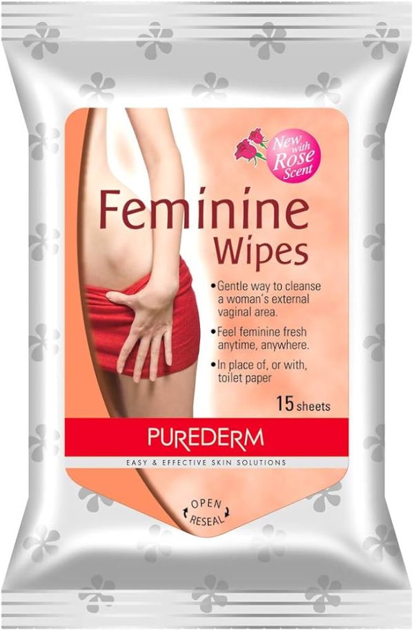 Purederm Feminine Wipes 15