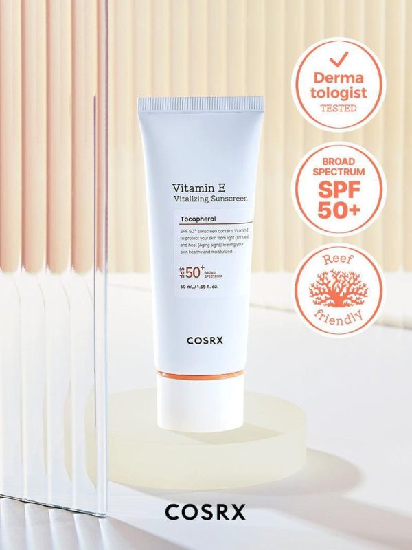COSRX Vitamin E Vitalizing Sunscreen SPF 50 - Image 2